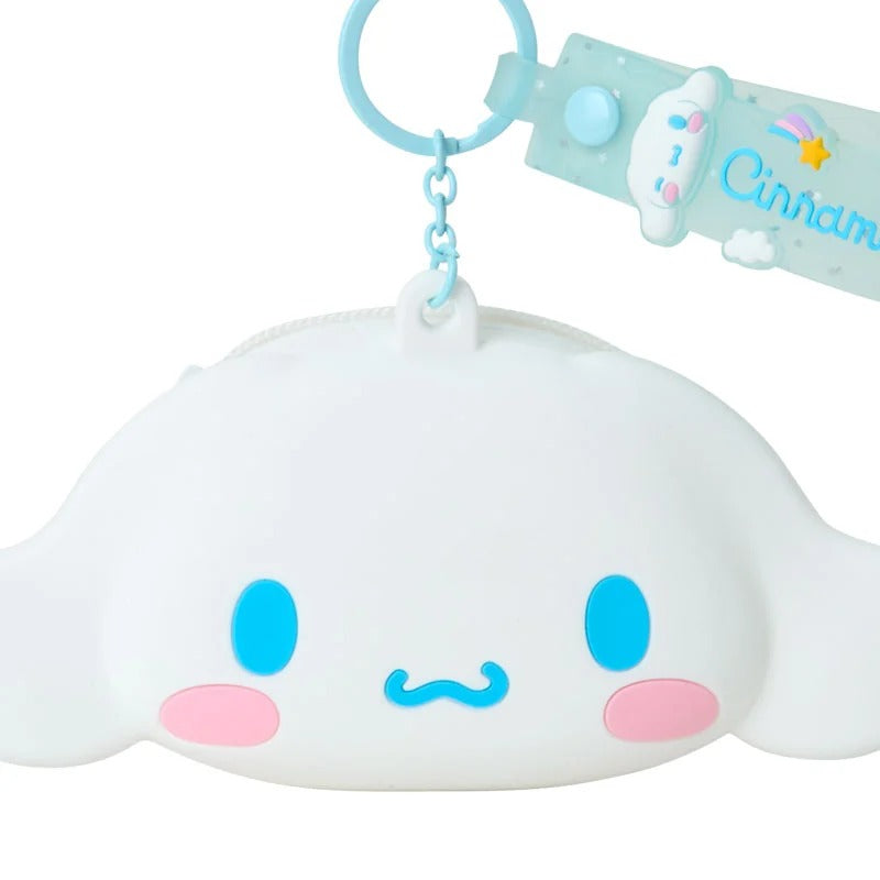 Cinnamoroll Mini Silicone Pouch (My Deco Series) Bags Japan Original