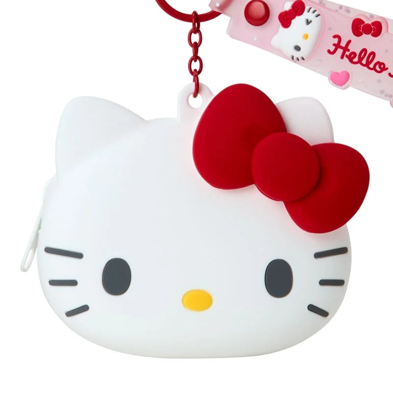 Hello Kitty Mini Silicone Pouch (My Deco Series) Bags Japan Original