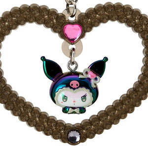 Kuromi Bag Charm (My Melody 50th & Kuromi 20th Anniv. Melo Series) Accessory Japan Original