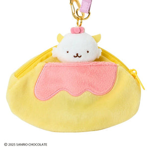 Gaopowerroo Mini Pouch with Reel (Omelette Rice Series) Accessory Japan Original