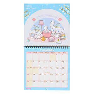 Cinnamoroll 2026 Wall Calendar Stationery Japan Original