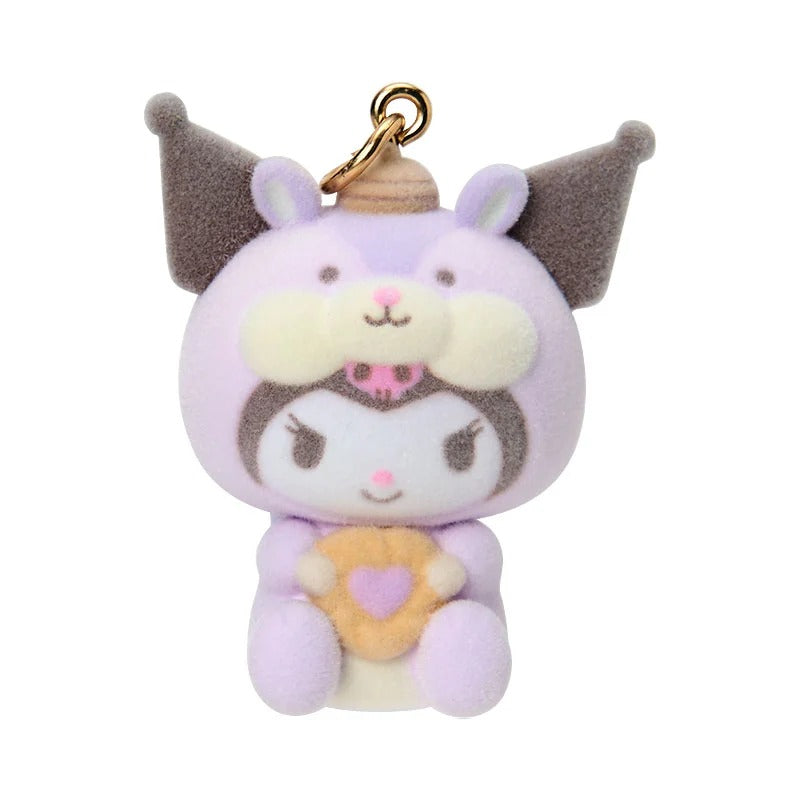 Kuromi Bag Charm (Fluffy Squirrel Series) Accessory Japan Original