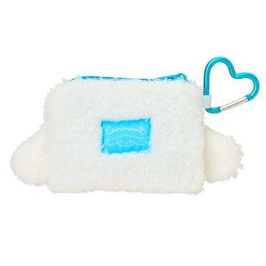 Cinnamoroll Fuzzy Mini Zipper Pouch Bags Japan Original