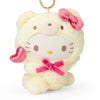 Hello Kitty Plush Mascot Keychain (Angel Teddy Bear Series) Accessory Japan Original