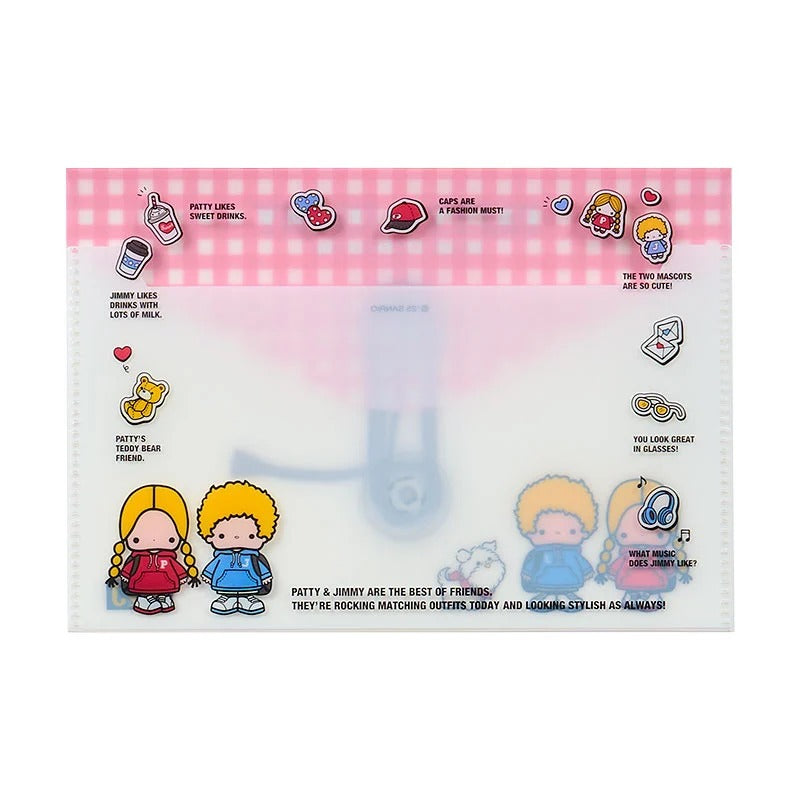 Patty and Jimmy Letter Set & Case (Friendly Pair Series) Stationery Japan Original