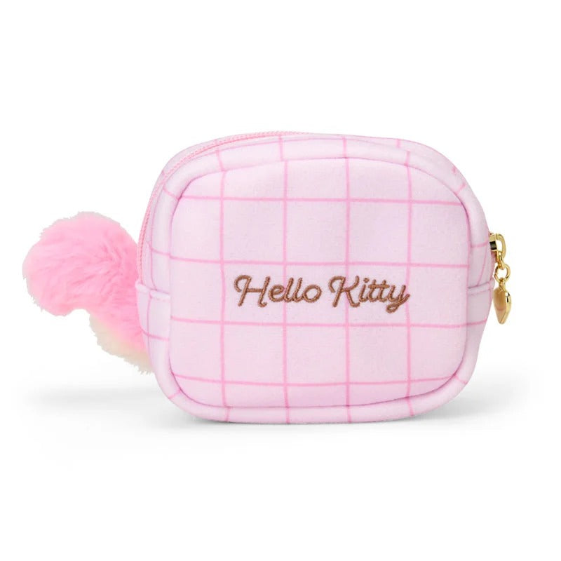Hello Kitty Mini Zipper Pouch (Fluffy Squirrel Series) Bags Japan Original