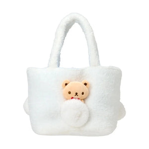 Cinnamoroll Plush Tote Bag (Kuma-san Series) Bags Japan Original