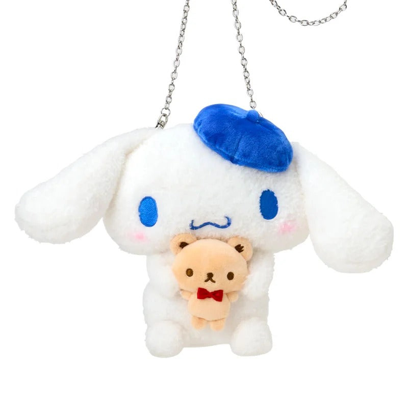 Cinnamoroll Mini Plush Crossbody Bag (Kuma-san Series) Bags Japan Original