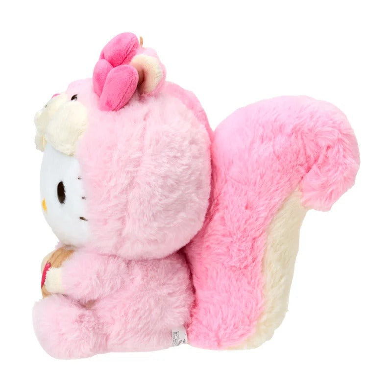 Hello Kitty 8" Plush (Fluffy Squirrel Series) Plush Japan Original