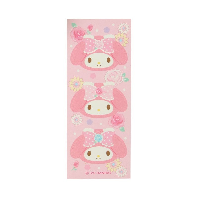 My Melody Enclosure Envelope 6-pc Set (Pink Kimono) Stationery Japan Original