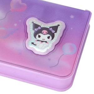 Kuromi Translucent 2-Way Pencil Case Stationery Japan Original