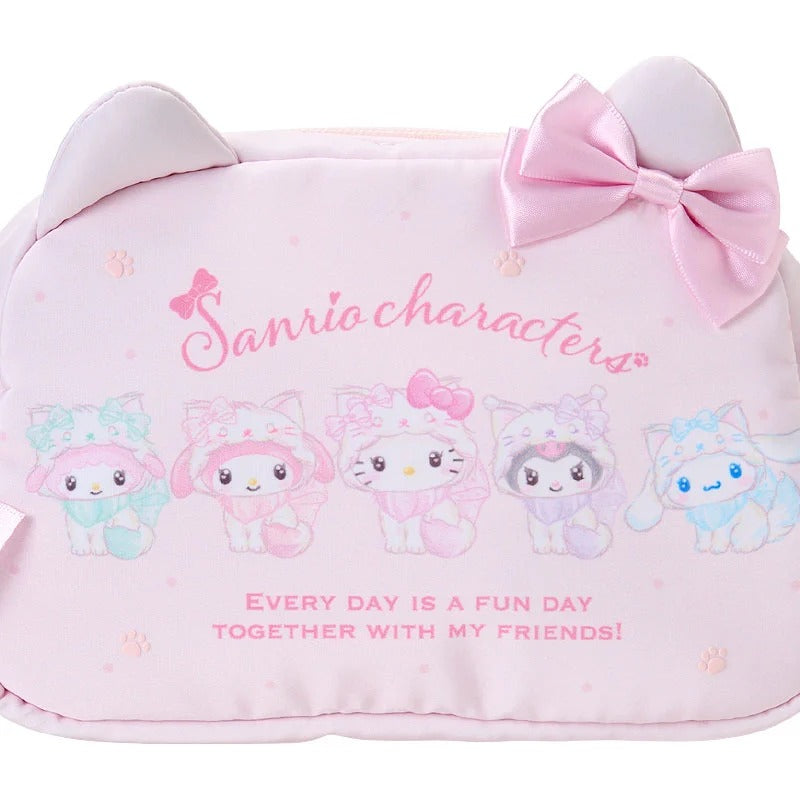 Sanrio Characters Zipper Pouch (Milky Kitten Series) Bags Japan Original