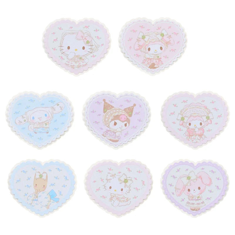 Sanrio Characters 2-pc Sticker Set (Forest Lace Series) Stationery Japan Original