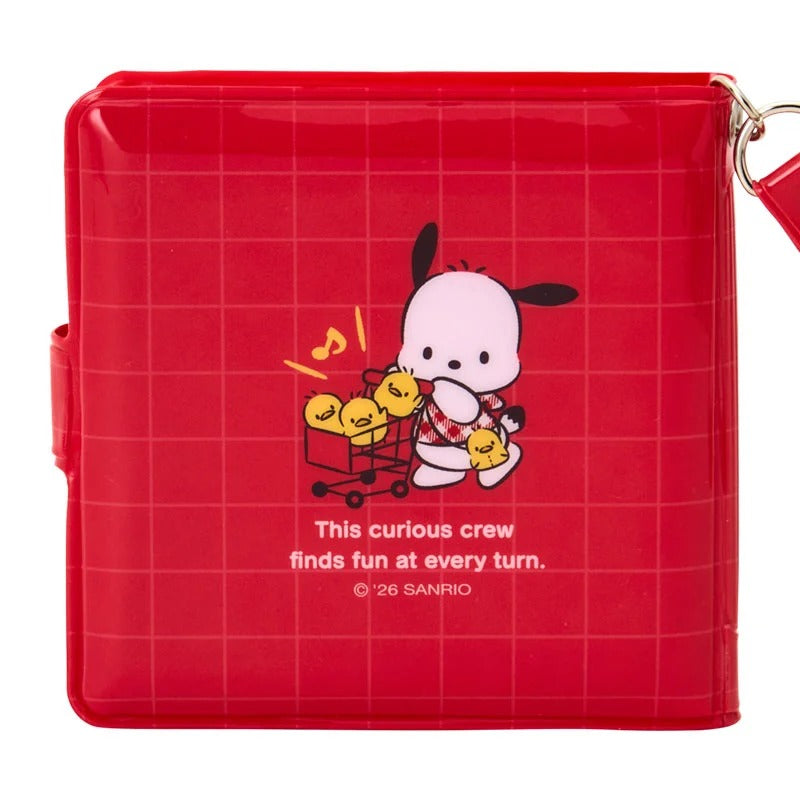 Pochacco Vinyl Snap Wallet (I Love Pi-Chans Series) Bags Japan Original