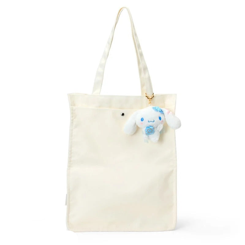 Cinnamoroll Plush Mascot Keychain (Blue Clover Series) Accessory Japan Original