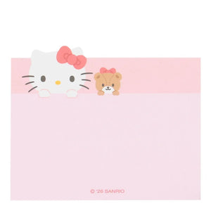 Hello Kitty 3-Tier Mini Memo Pad (Expressions) Stationery Japan Original