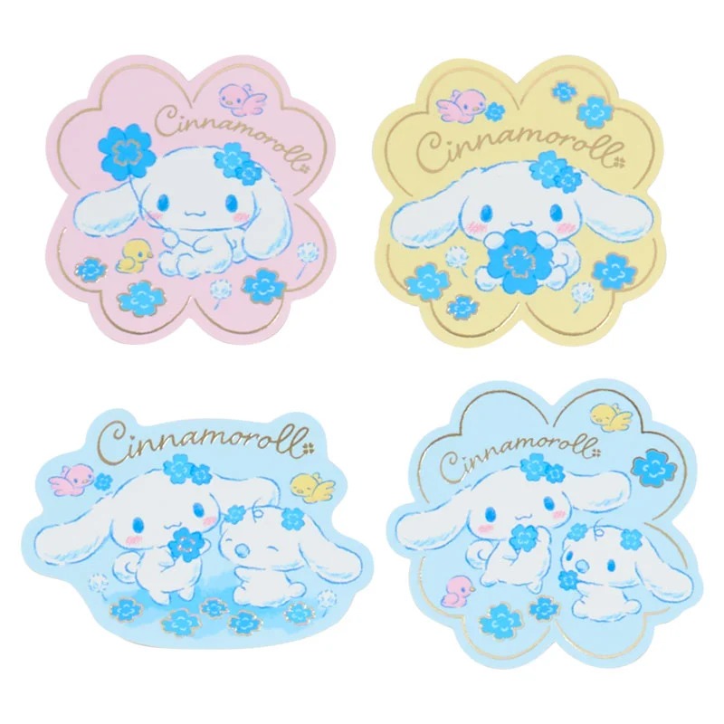 Cinnamoroll 20-pc Sticker Pack (Blue Clover Series) Stationery Japan Original