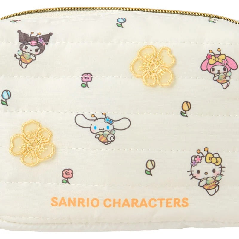 Sanrio Characters Zipper Pouch (Sweet As Can Bee Series) Bags Japan Original