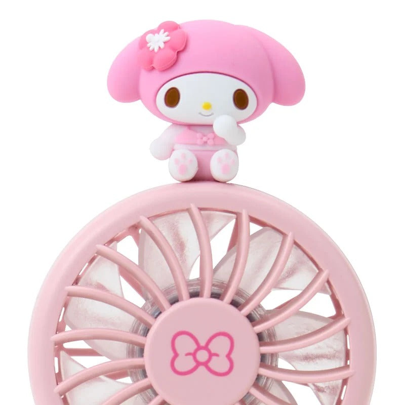 My Melody 2-Way Portable Handy Fan Travel Japan Original