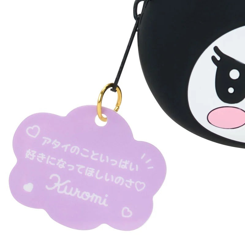 Kuromi Mini Silicone Pouch (Sanrio Character Award Series) Bags Japan Original