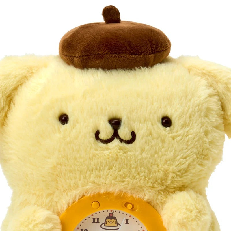 Pompompurin Plush Clock (30th Anniversary Series) Home Goods Japan Original
