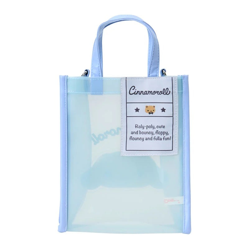 Cinnamoroll Clear 2-Way Everyday Mini Tote Bags Japan Original