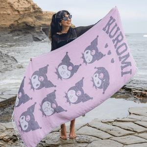 Kuromi x Sand Cloud Beach Towel (Cheeky) Home Goods Sand Cloud