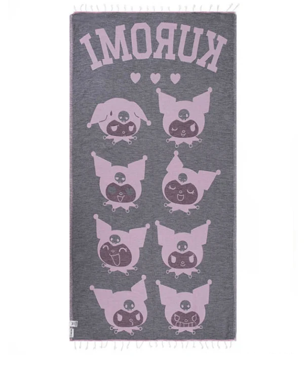 Kuromi x Sand Cloud Beach Towel (Cheeky) Home Goods Sand Cloud