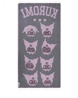 Kuromi x Sand Cloud Beach Towel (Cheeky) Home Goods Sand Cloud