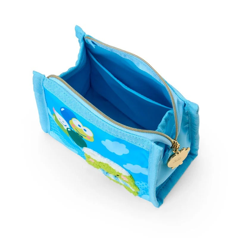 Keroppi Mini Zipper Pouch (Adventure Balloon Series) Bags Japan Original