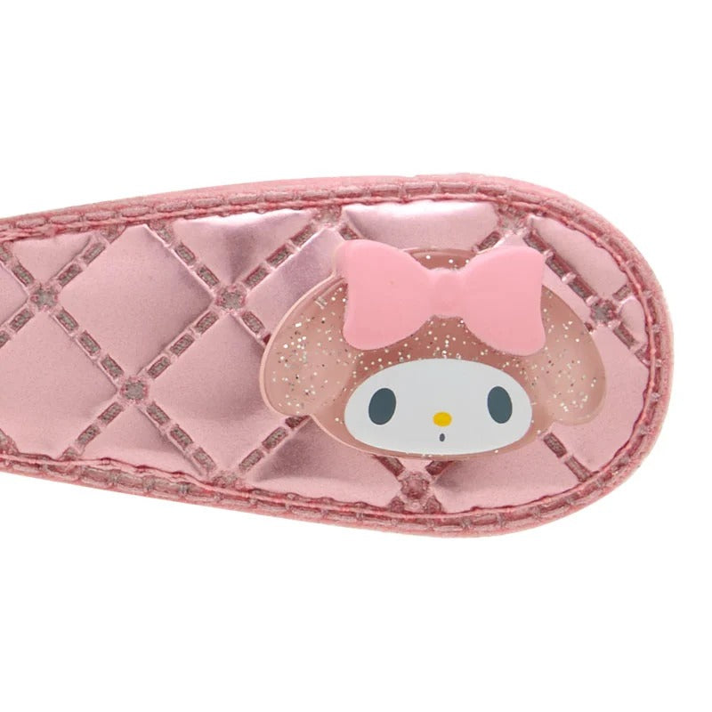 My Melody 2-pc Quilted Hair Clip Set Accessory Japan Original