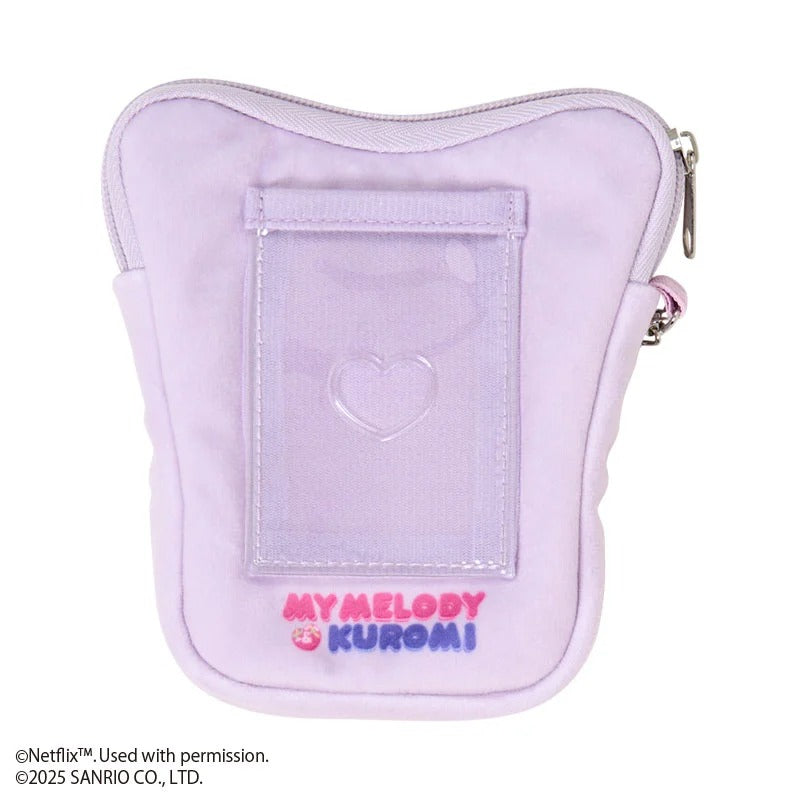 Kuromi Mini Card Case (My Melody & Kuromi Netflix Series) Accessory Japan Original