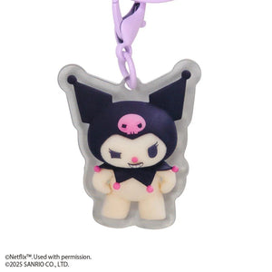 Kuromi Acrylic Keychain (My Melody & Kuromi Netflix Series) Accessory Japan Original