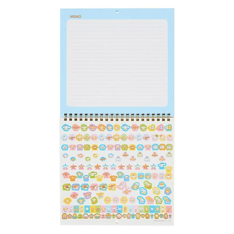 Cinnamoroll 2026 Wall Calendar Stationery Japan Original