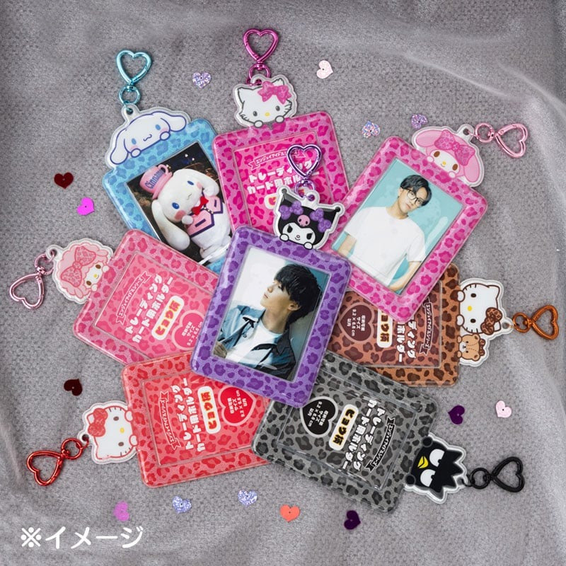 Kuromi Leopard ID Badge Holder (Enjoy Idol Series) Accessory Japan Original