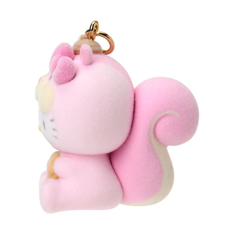 Hello Kitty Bag Charm (Fluffy Squirrel Series) Accessory Japan Original