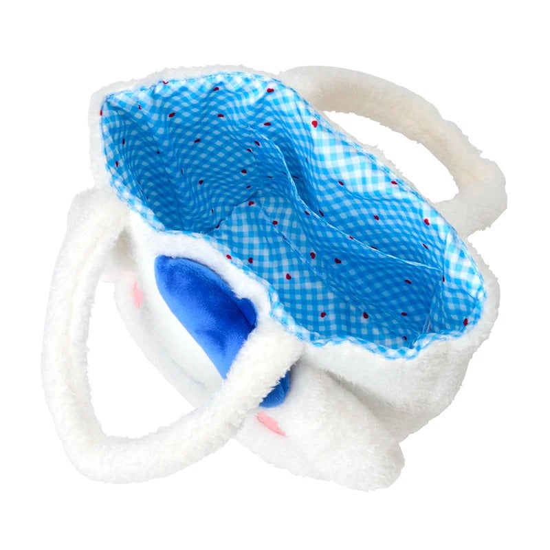 Cinnamoroll Plush Tote Bag (Kuma-san Series) Bags Japan Original