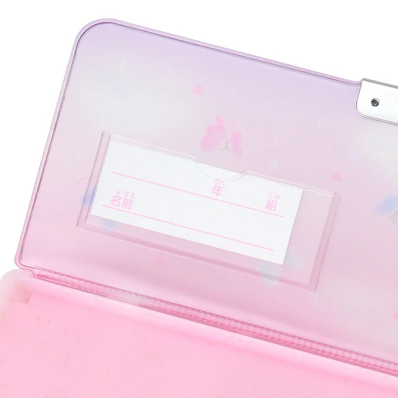My Melody Translucent 2-Way Pencil Case Stationery Japan Original