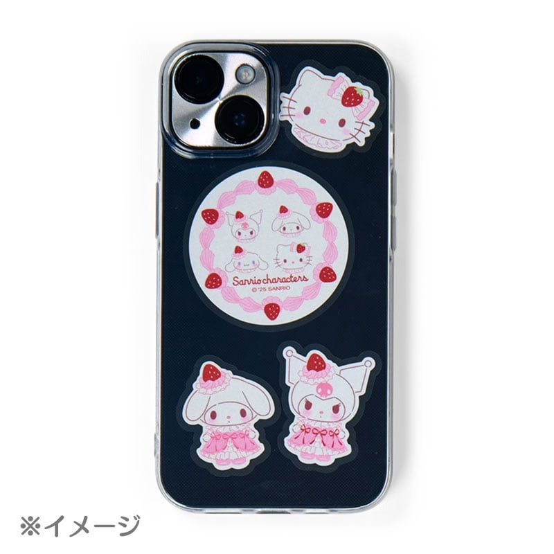 Sanrio Characters 30-pc Sticker Tin Set (Strawberry Whip Series) Stationery Japan Original