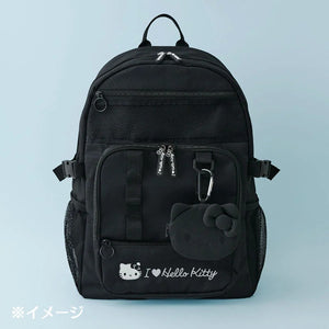 Hello Kitty Black Signature Backpack (I Love Hello Kitty Series) Bags Japan Original