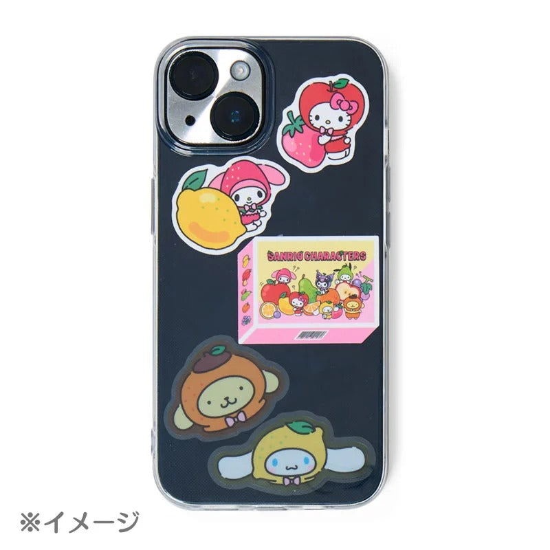 Sanrio Characters 35-pc Sticker Set (Fruits Series) Stationery Japan Original
