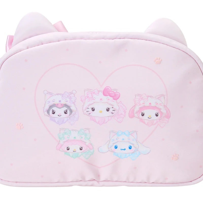 Sanrio Characters Zipper Pouch (Milky Kitten Series) Bags Japan Original