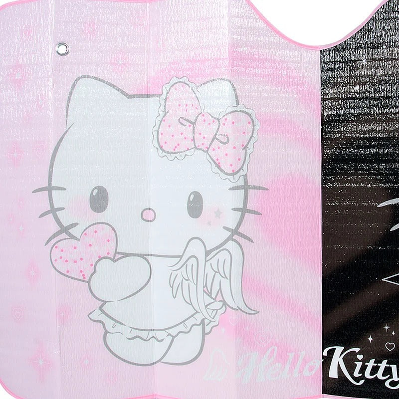 Hello Kitty Car Sun Shade (Naughty and Nice) Travel Japan Original