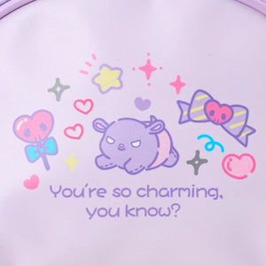 Kuromi Mini Zipper Pouch (Kawaii School Series) Bags Japan Original