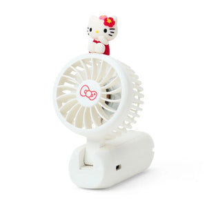 Hello Kitty 2-Way Portable Handy Fan (White) Travel Japan Original