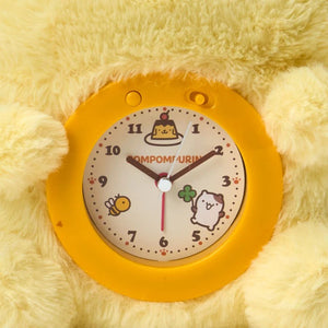 Pompompurin Plush Clock (30th Anniversary Series) Home Goods Japan Original
