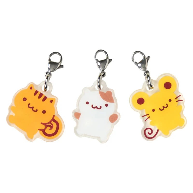 Pompompurin Besties Carabiner Keychain Accessory Japan Original