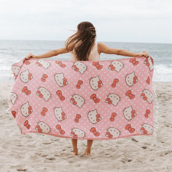 Hello Kitty x Sand Cloud Beach Towel (Dots) Home Goods Sand Cloud