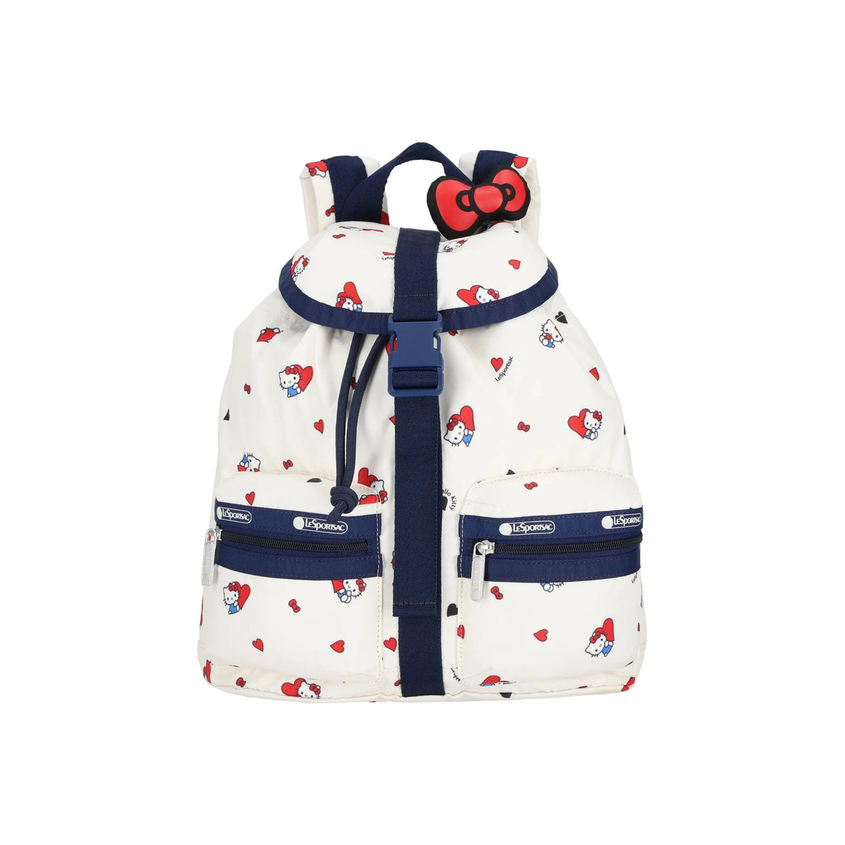 Hello Kitty x LeSportsac Small Voyager Backpack (Lots of Love) Bags LeSportsac