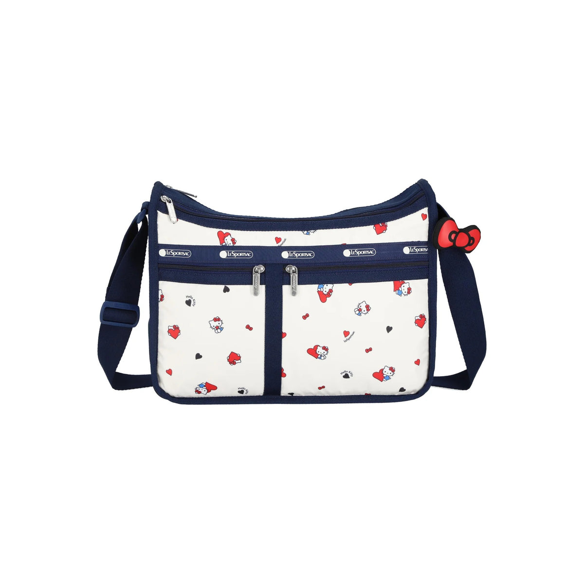 Hello Kitty x LeSportsac Deluxe Everyday Bag (Lots of Love) Bags LeSportsac